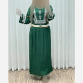 ساحلی نخی زنانه طرح سنتی بند دار فری سایز خنک تابستانی
