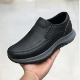 کفش چرم مردانه روزمره رونیکس رنگ مشکی